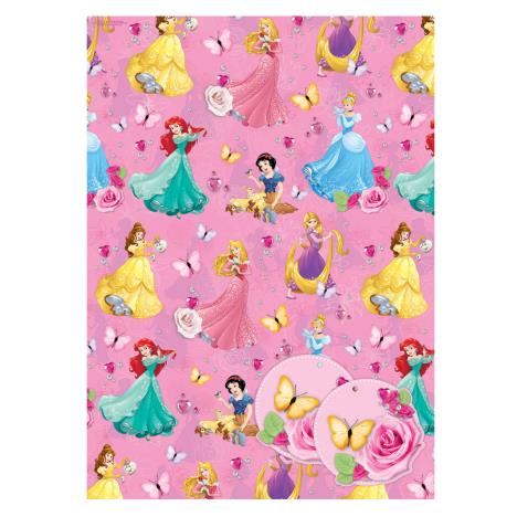 Disney Princess Dressed Up Gift Wrap & Tags £0.99